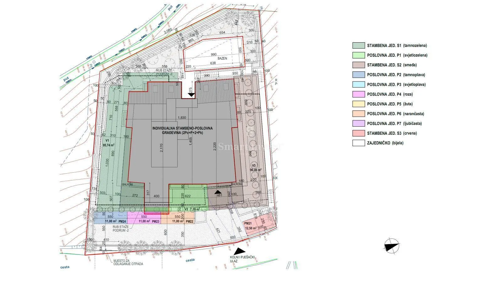 opatija, stan 2s+db s pogledom na more, u novogradnji s bazenom (s1) - slika 53