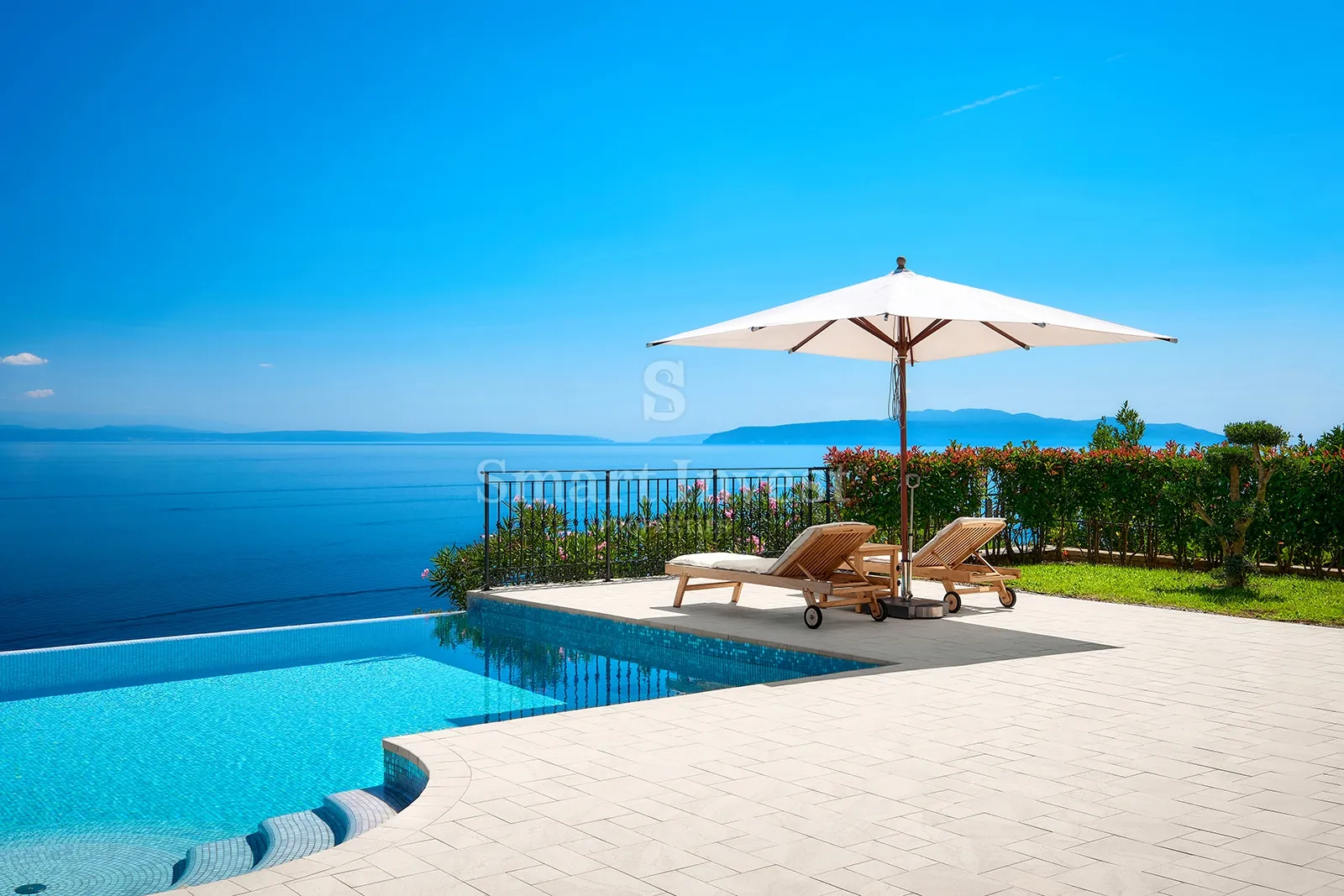 IČIĆI, ekskluzivna vila s bazenom i panoramskim pogledom na more - Ičići, Opatija
