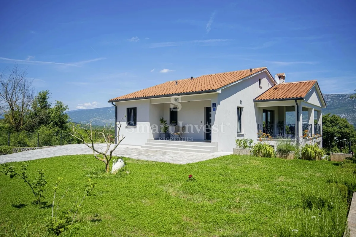 labin - rabac, nova moderna vila s bazenom 7 km od mora - slika 13