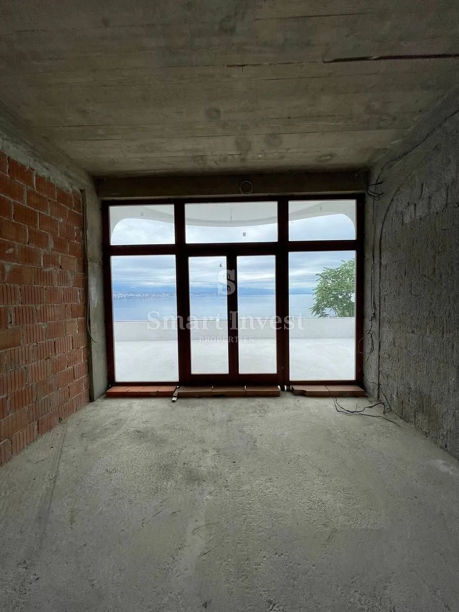 opatija, stan od 224 m2 u roh bau fazi + apartman 39 m2, s panoramskim pogledom na kvarner - slika 11