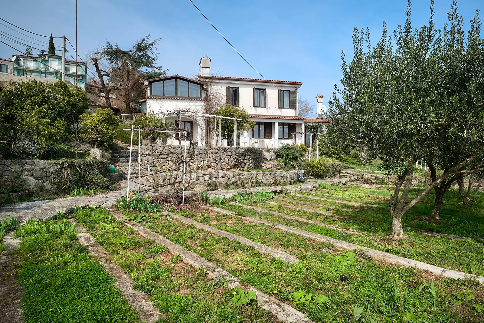 POBRI, kuća s velikom okućnicom - Pobri, Opatija
