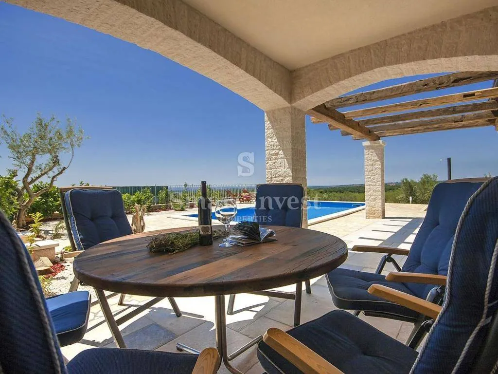 istra, poreč - okolica, vila s panoramskim pogledom na more - slika 45