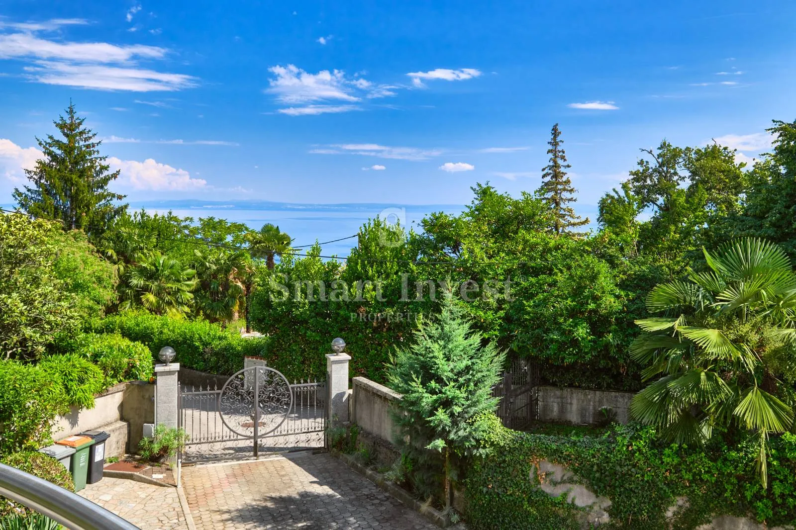 opatija, vila s pogledom na more i velikom okućnicom - slika 32