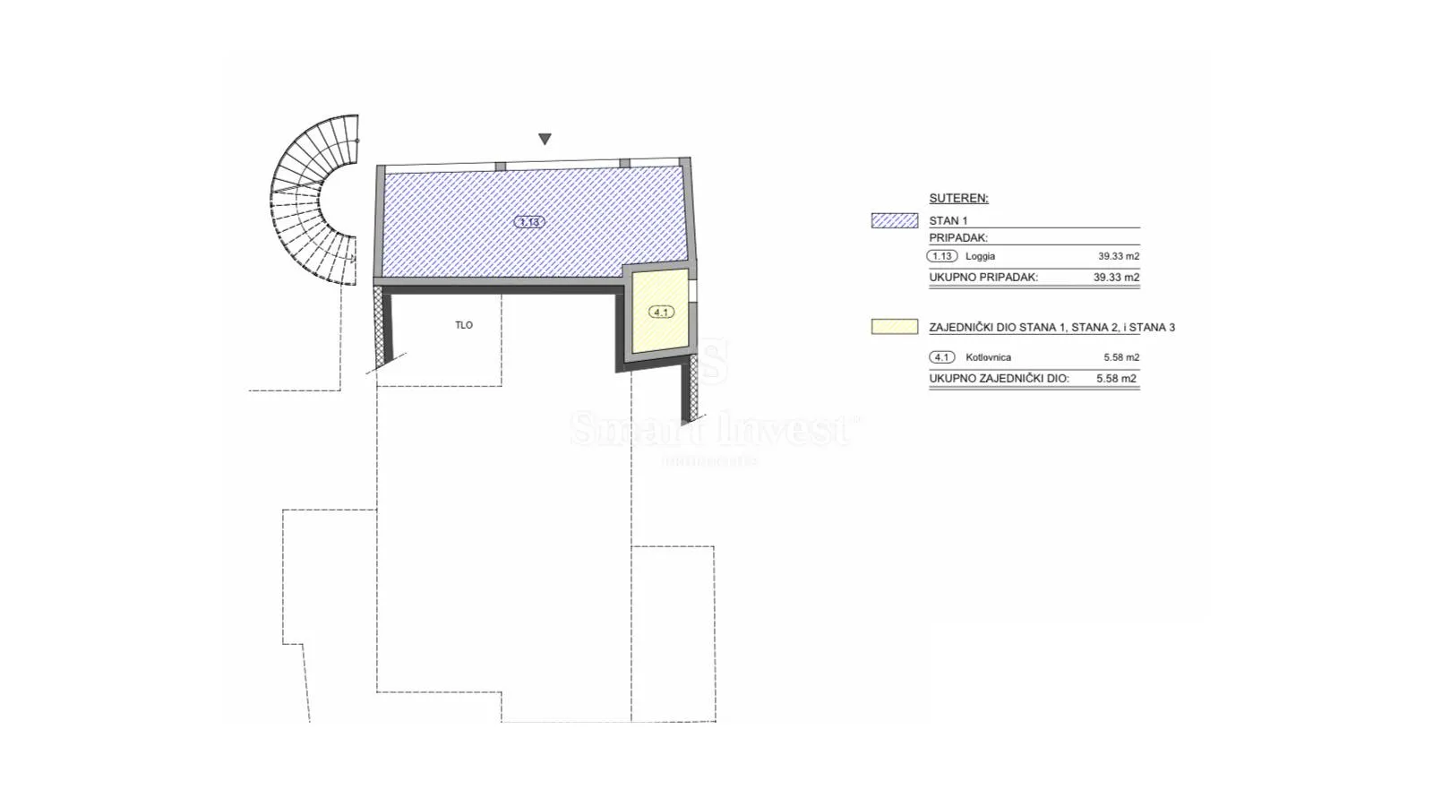 opatija, stan od 224 m2 u roh bau fazi + apartman 39 m2, s panoramskim pogledom na kvarner - slika 6