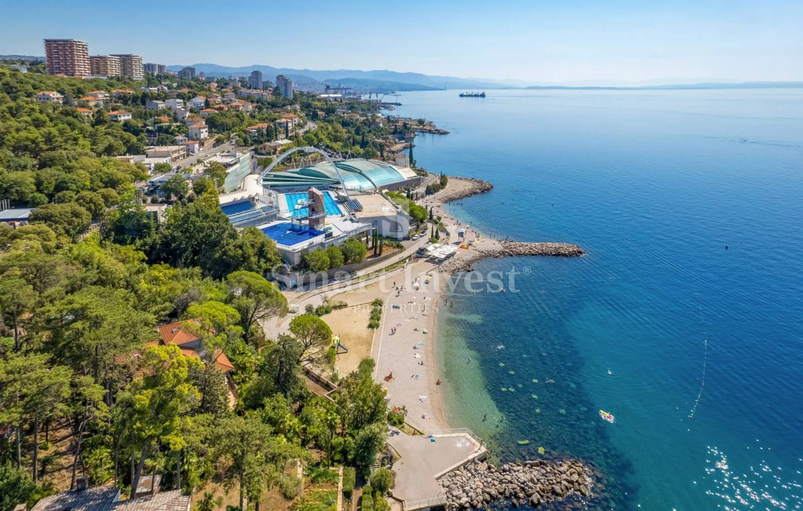 kantrida, kuća za odmor s bazenom i pogledom na more! - slika 24