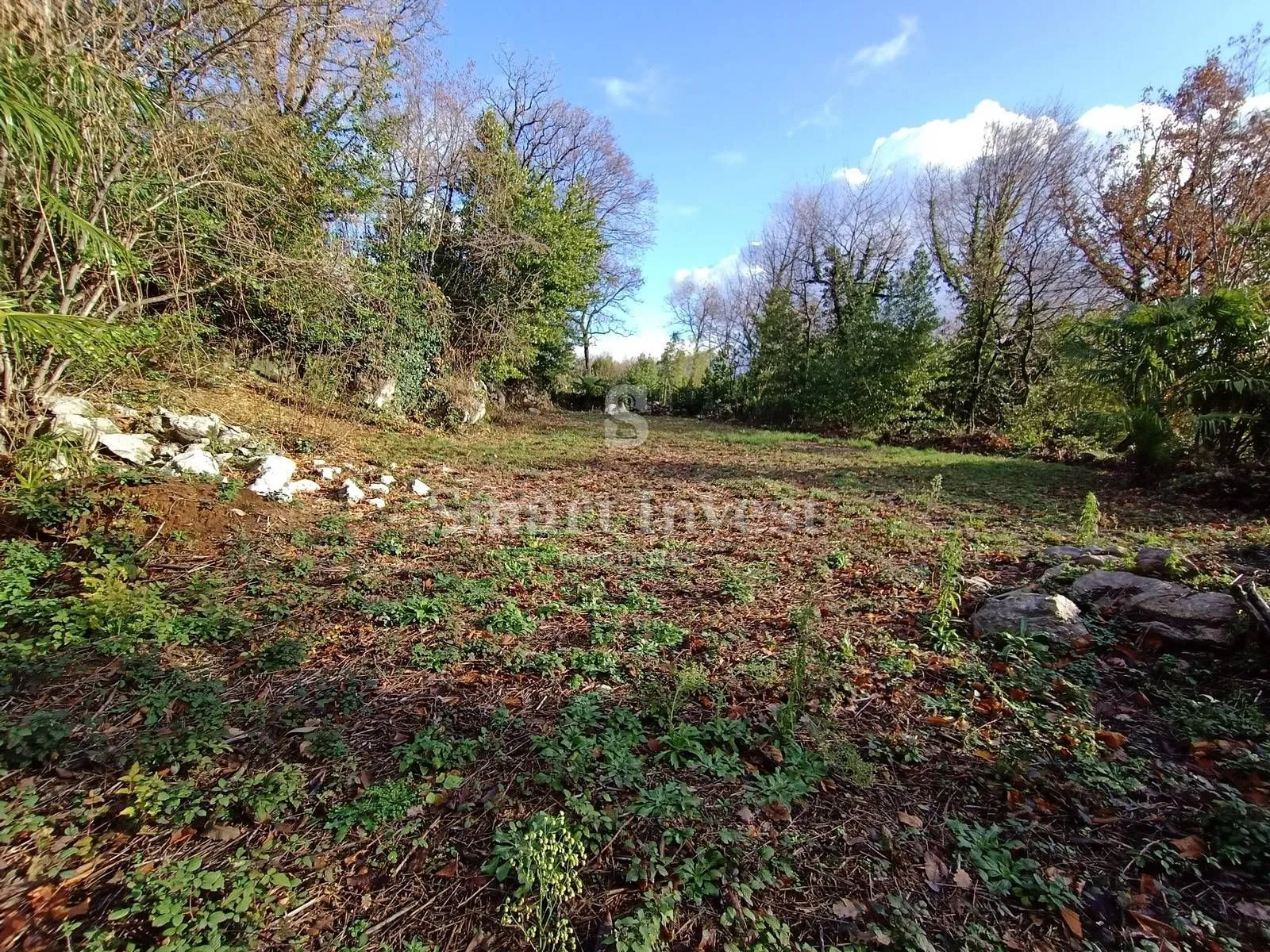 POBRI, građevinsko zemljište od 1832 m2 s pogledom na more! - Pobri, Opatija