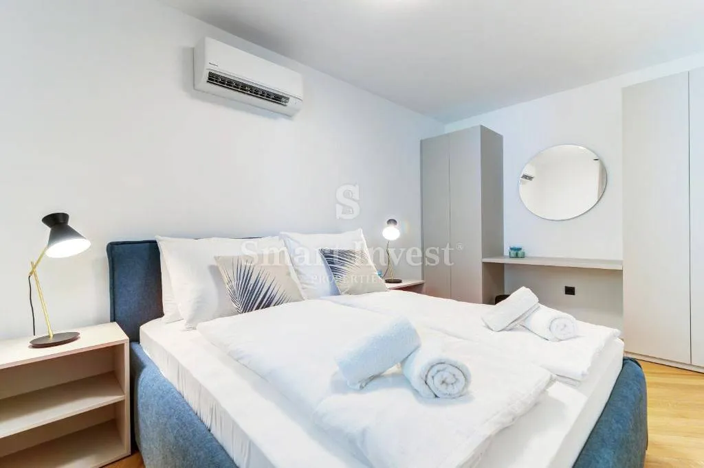 opatija, vrhunski stan 2s+db, s vrtom, luksuzan resort 1. red do mora! (ap10) - slika 18