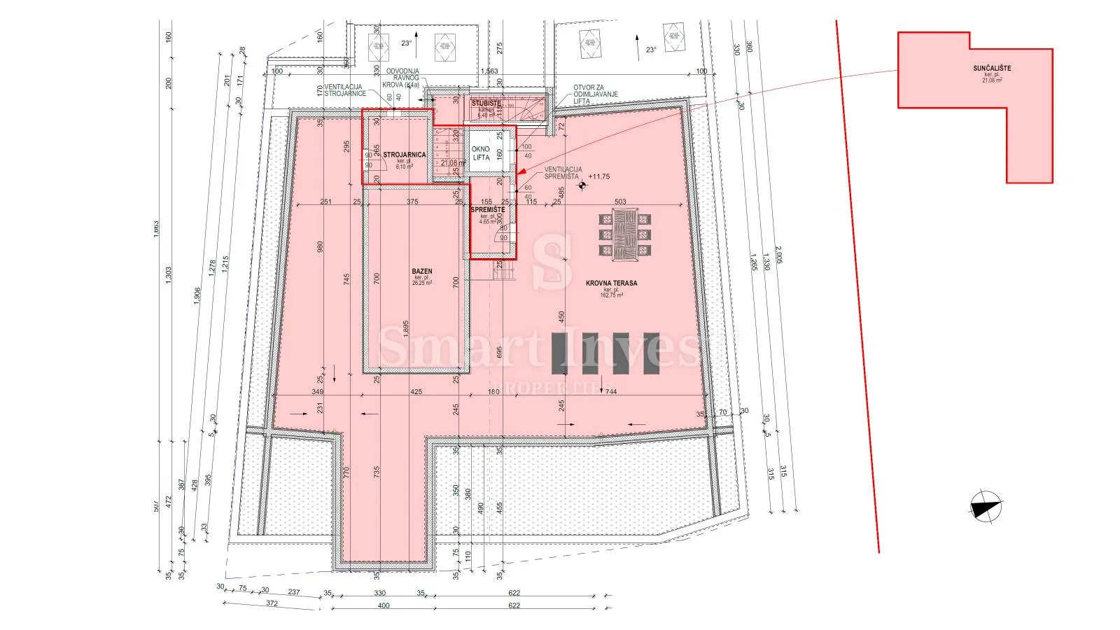 opatija, raskošni penthouse s bazenom i panoramskim pogledom na more (s3) - slika 17