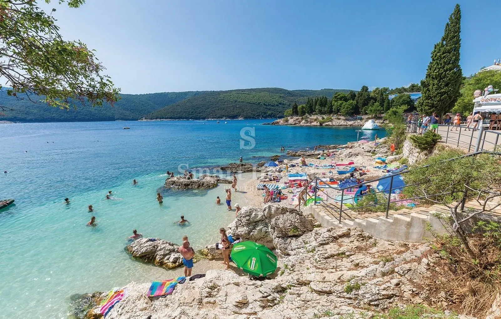 istra - rabac, 10 km, nova luksuzna kuća s teniskim terenom - slika 46