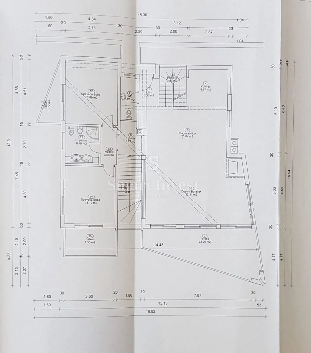 opatija - centar, ekskluzivna vila s pogledom na more, 100 m od mora! - slika 50