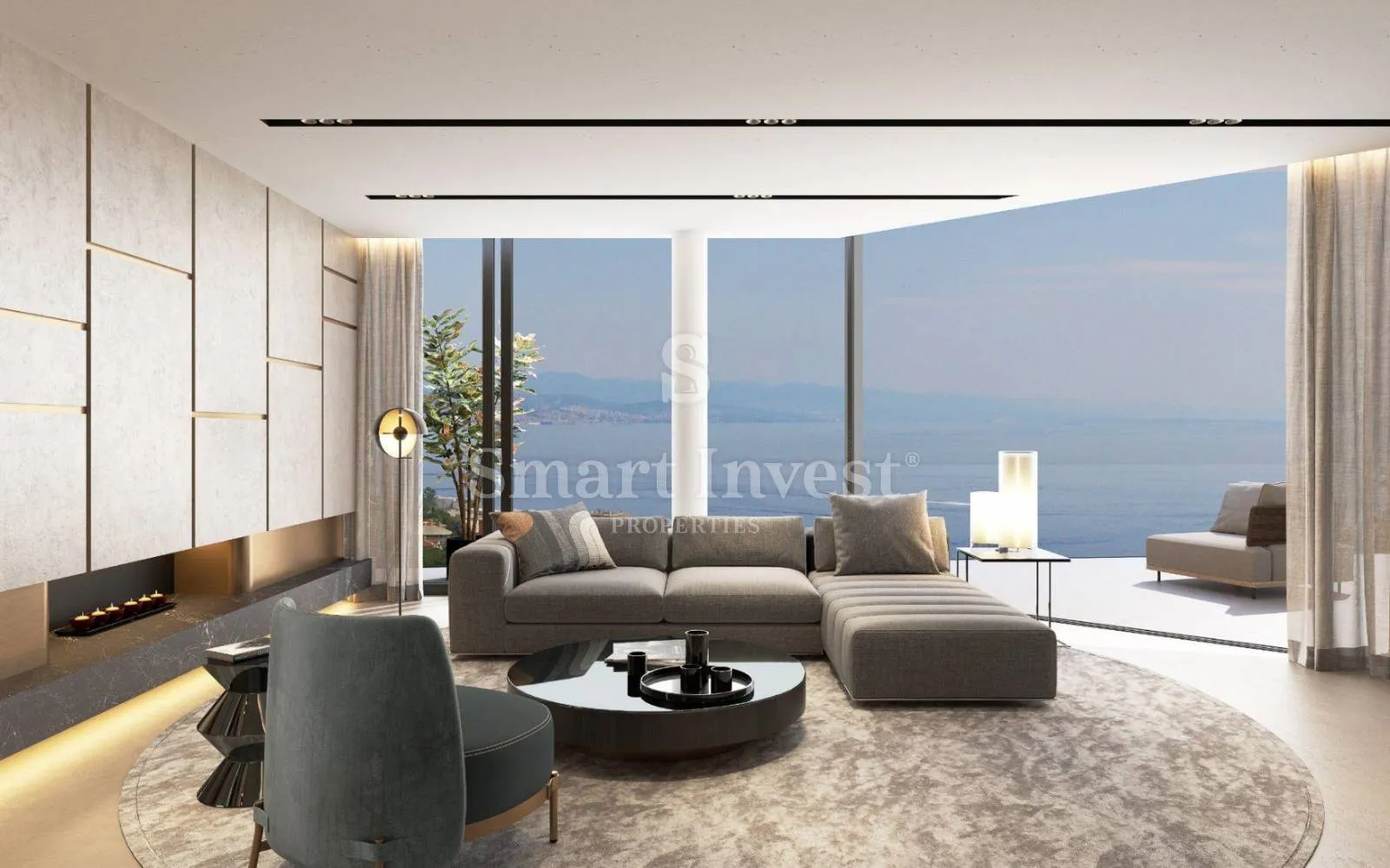 opatija - centar, raskošni penthouse s pogledom na more u novogradnji s bazenom (s3) - slika 12