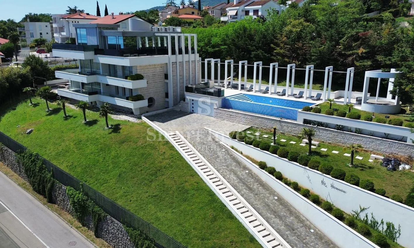 opatijska rivijera - ičići, ekskluzivna moderna vila 150 m od mora - slika 7