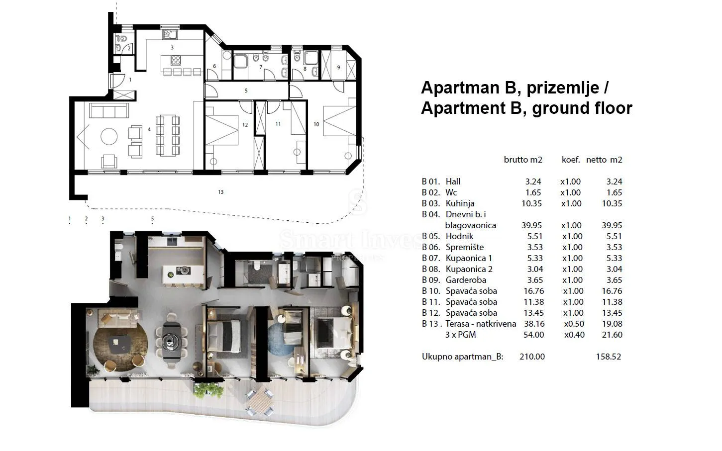 opatija, luksuzna novogradnja 3s+db, s privatnim bazenom i pogledom na more (b) - slika 18