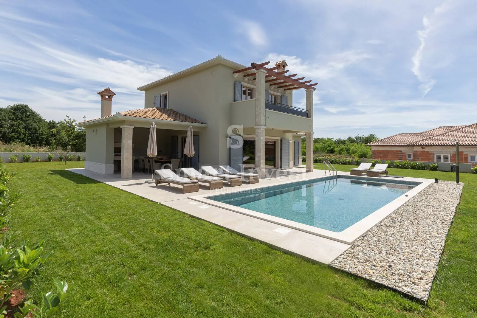 istra, novogradnja s bazenom, 160 m2, na 15 minuta od mora - slika 2