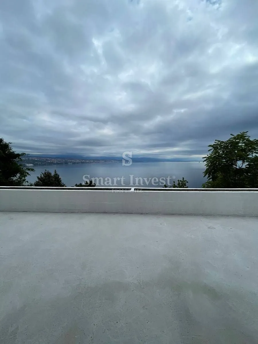 opatija, stan od 224 m2 u roh bau fazi + apartman 39 m2, s panoramskim pogledom na kvarner - slika 15