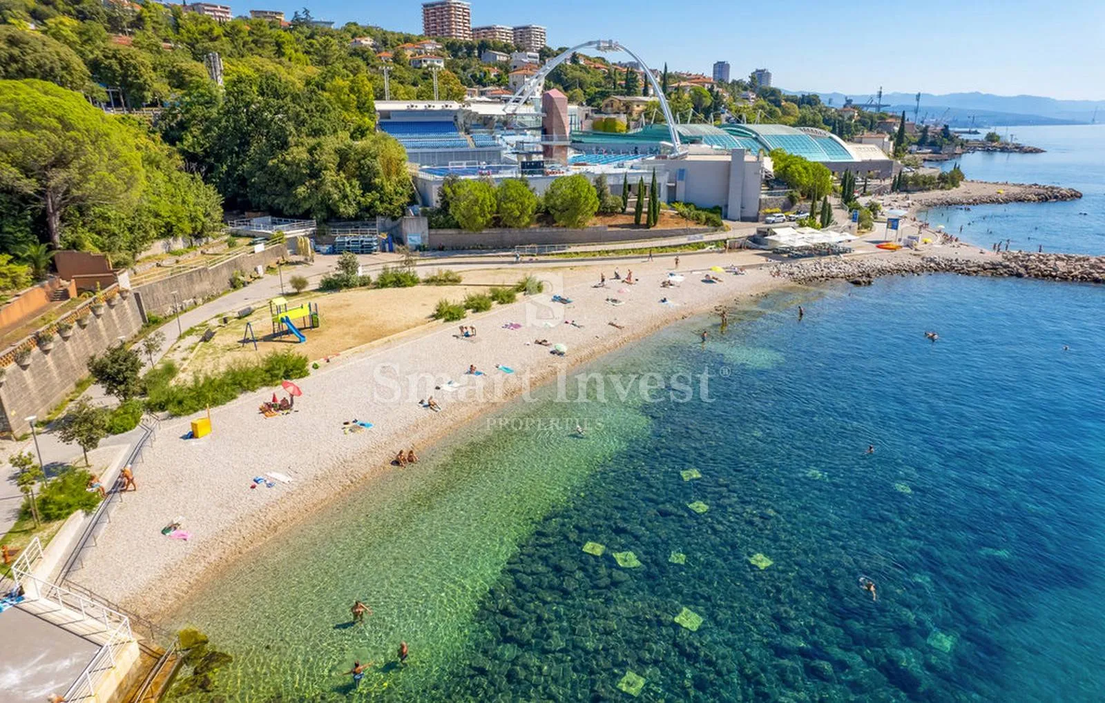 kantrida, kuća za odmor s bazenom i pogledom na more! - slika 27