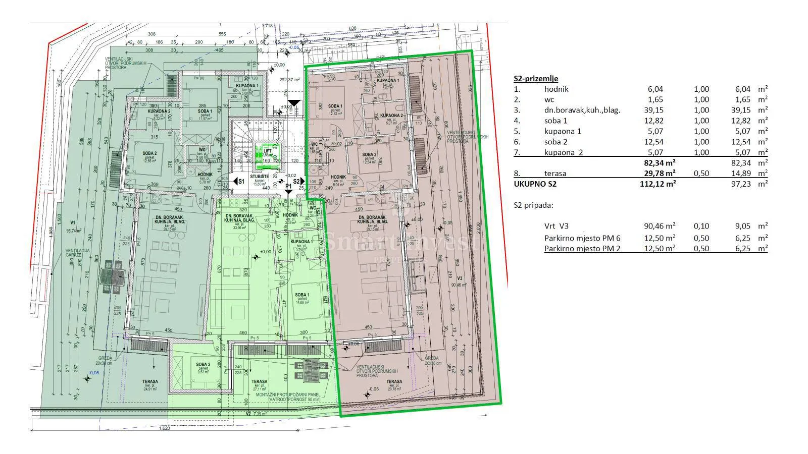 opatija, stan 2s+db s pogledom na more u novogradnji s bazenom (s2) - slika 9