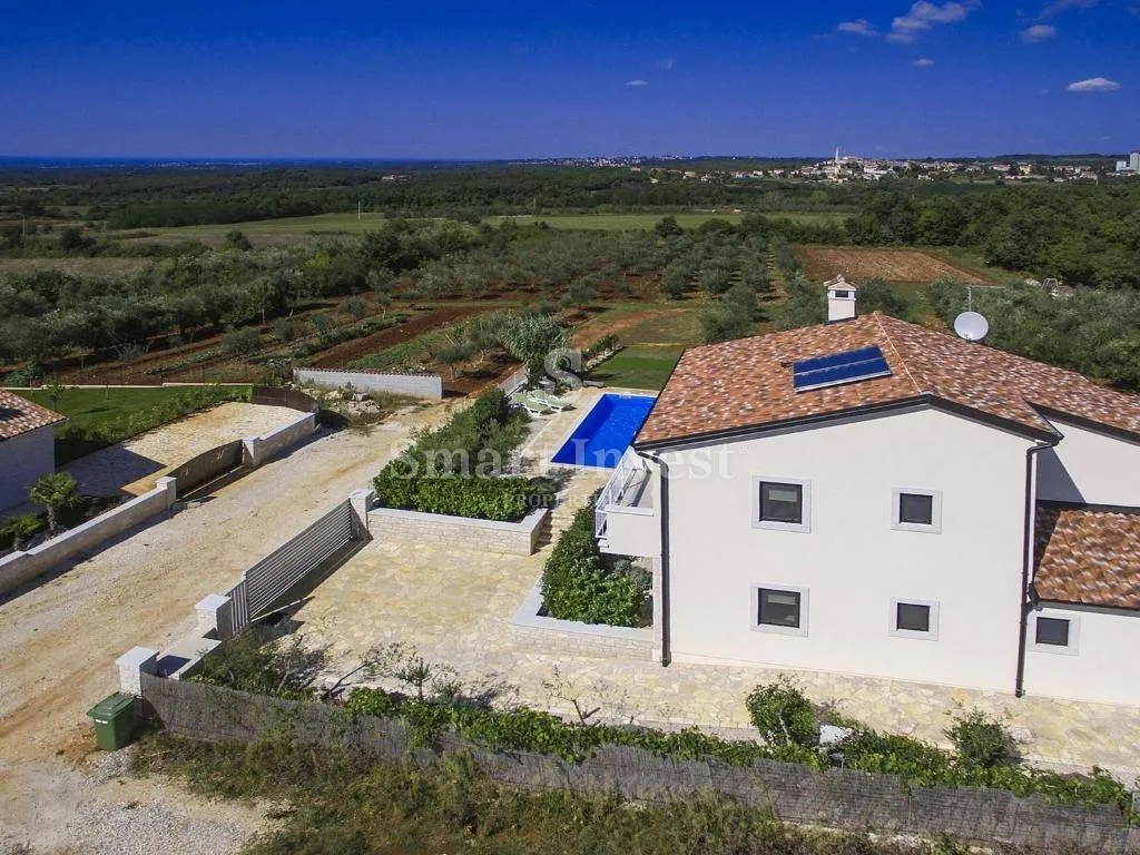 istra, poreč - okolica, vila s panoramskim pogledom na more - slika 24