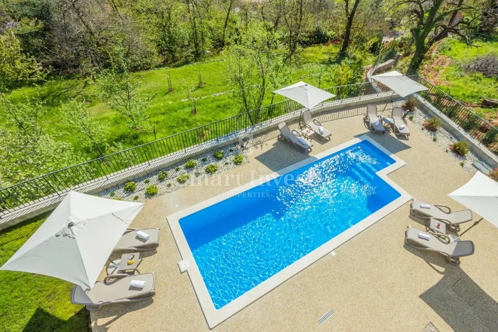 ika - oprić, vila s 4 apartmana i panoramskim pogledom na more - slika 6