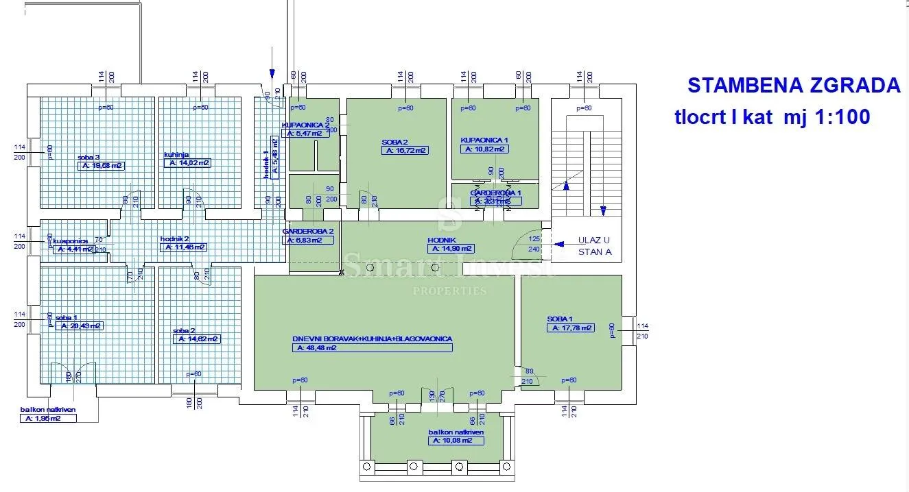 opatija, luksuzan stan od 142,80 m2, 2s+db, uz more - slika 10