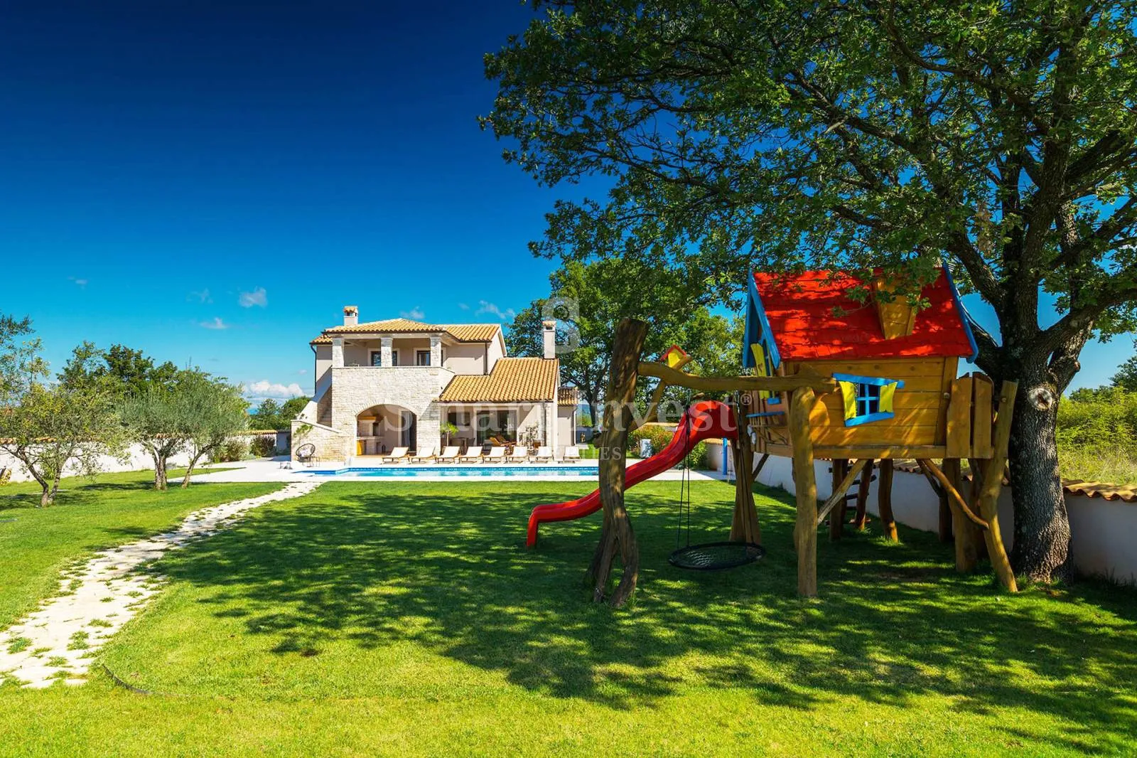 krnica, luksuzna vila s wellnessom, golfom i sportskim terenima - slika 66