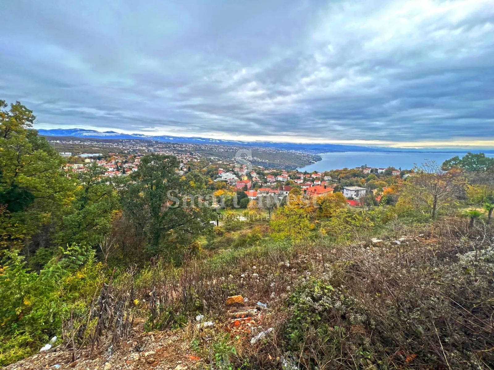 matulji, zemljište od 6530 m2 za izgradnju 5 vila s pogledom na more - slika 5