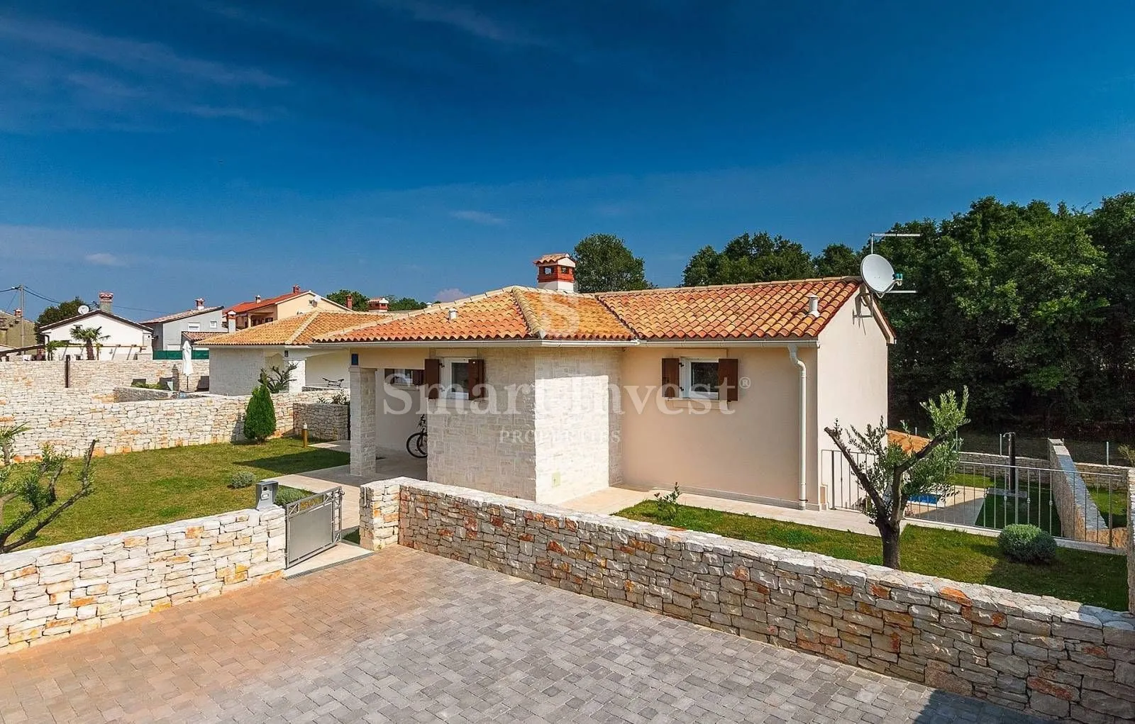 istra - rabac, mediteranska kuća s grijanim bazenom 10 km od mora! - slika 32