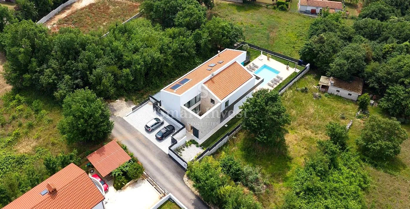 ližnjan, ekskluzivna vila s bazenom, 2 km do mora - slika 44