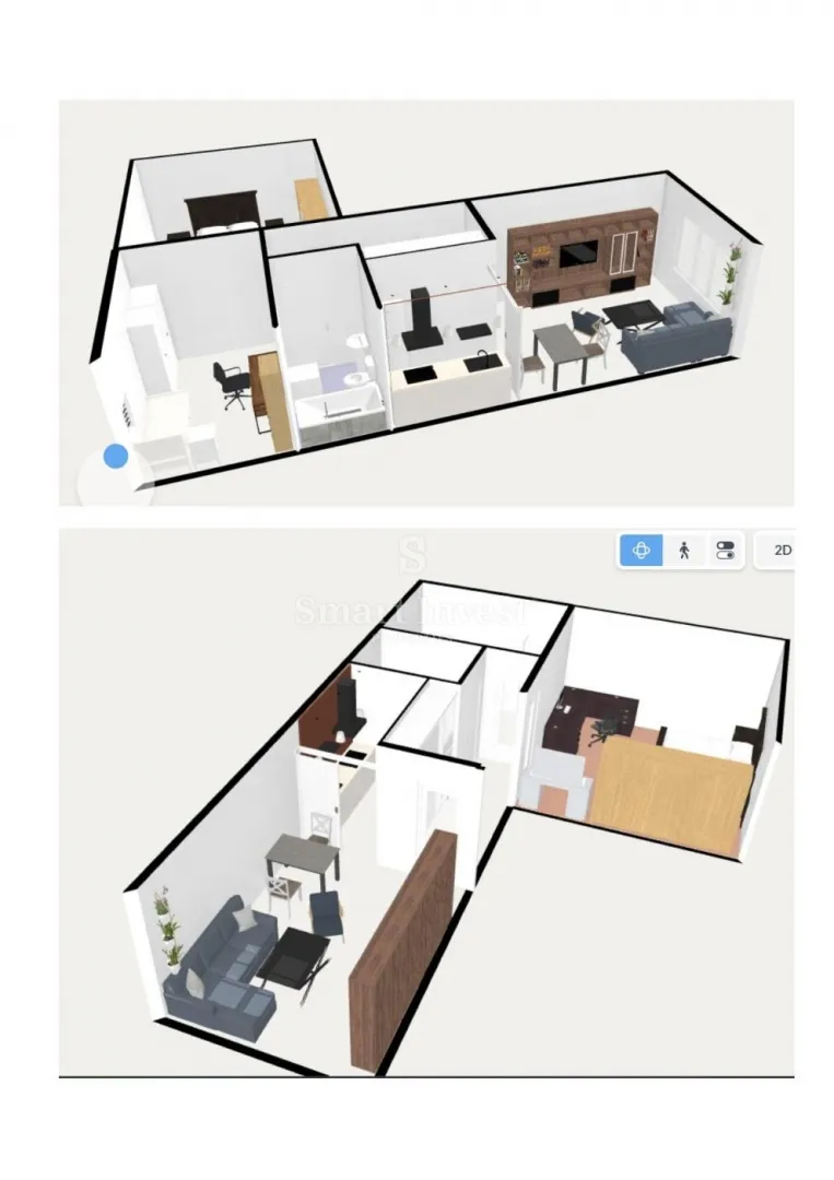 gornja vežica, stan 2s+db s pogledom na more, za adaptaciju - slika 17