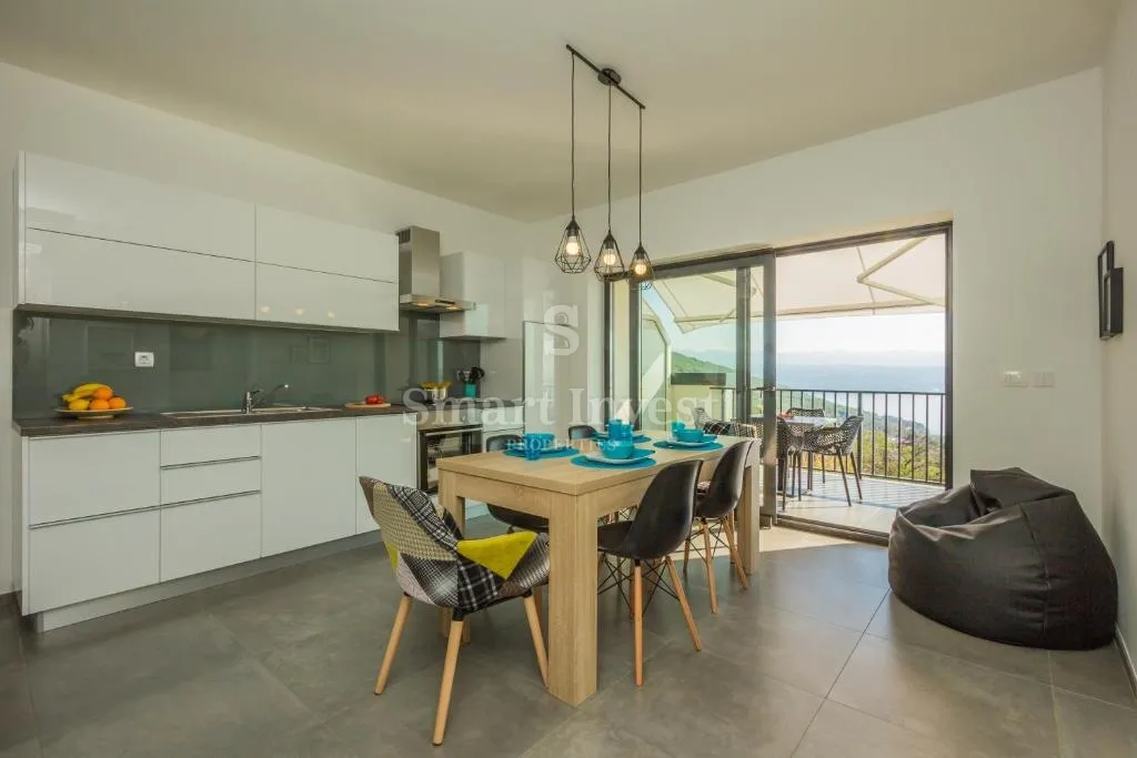 ika - oprić, vila s 4 apartmana i panoramskim pogledom na more - slika 26