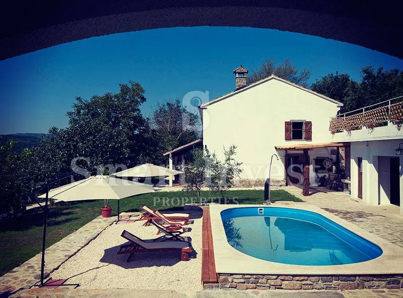 motovun, ekološko imanje s izvorom vode, bazenom, maslinikom i voćnjakom - slika 6