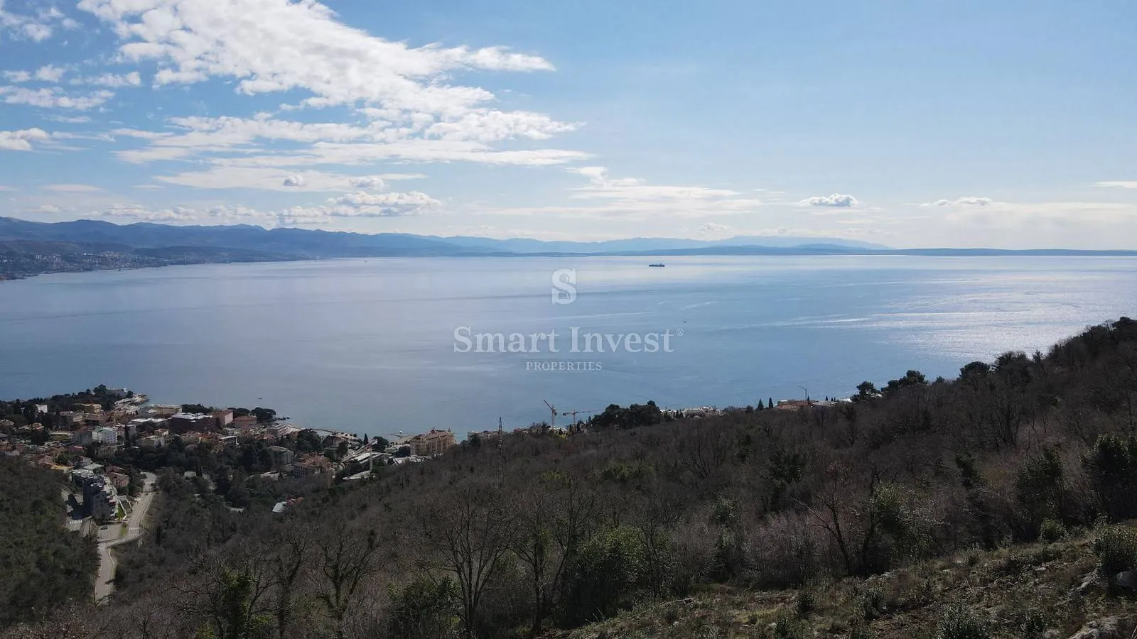 KOLAVIĆI, odličan teren s panoramskim pogledom na more - Veprinac, Opatija