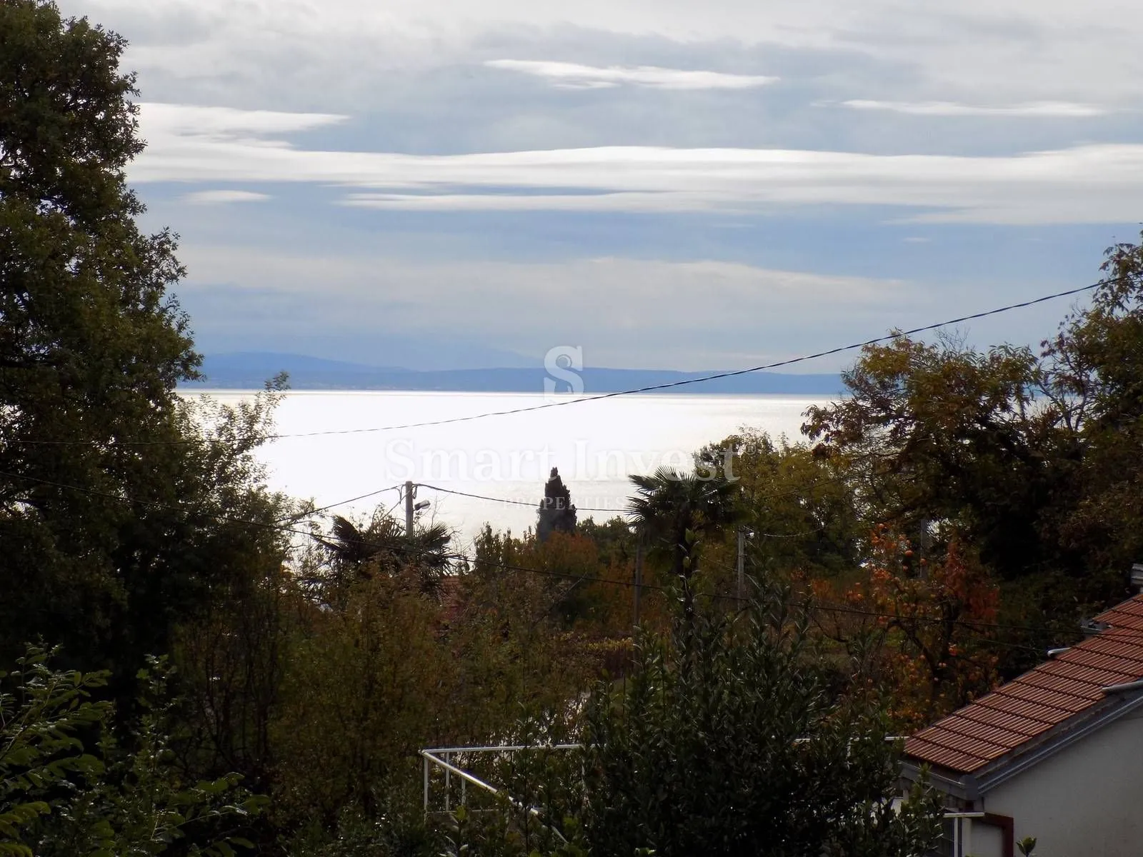 IKA, građevinsko zemljište od 2.000 m2 s pogledom na more - Ika, Opatija