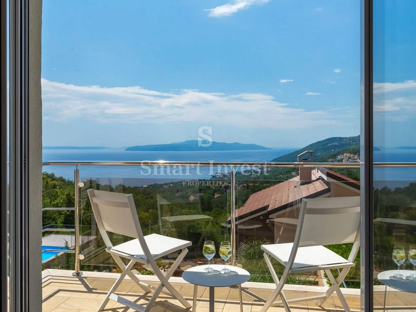 ičići, moderna vila s bazenom i prekrasnim pogledom na more - slika 7