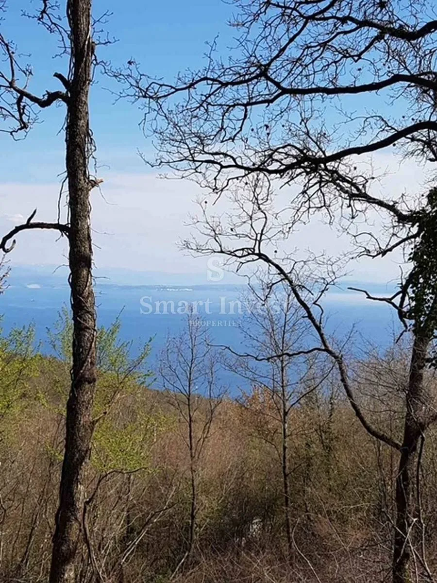 VEPRINAC, građevinski teren od 1945 m2 - Veprinac, Opatija