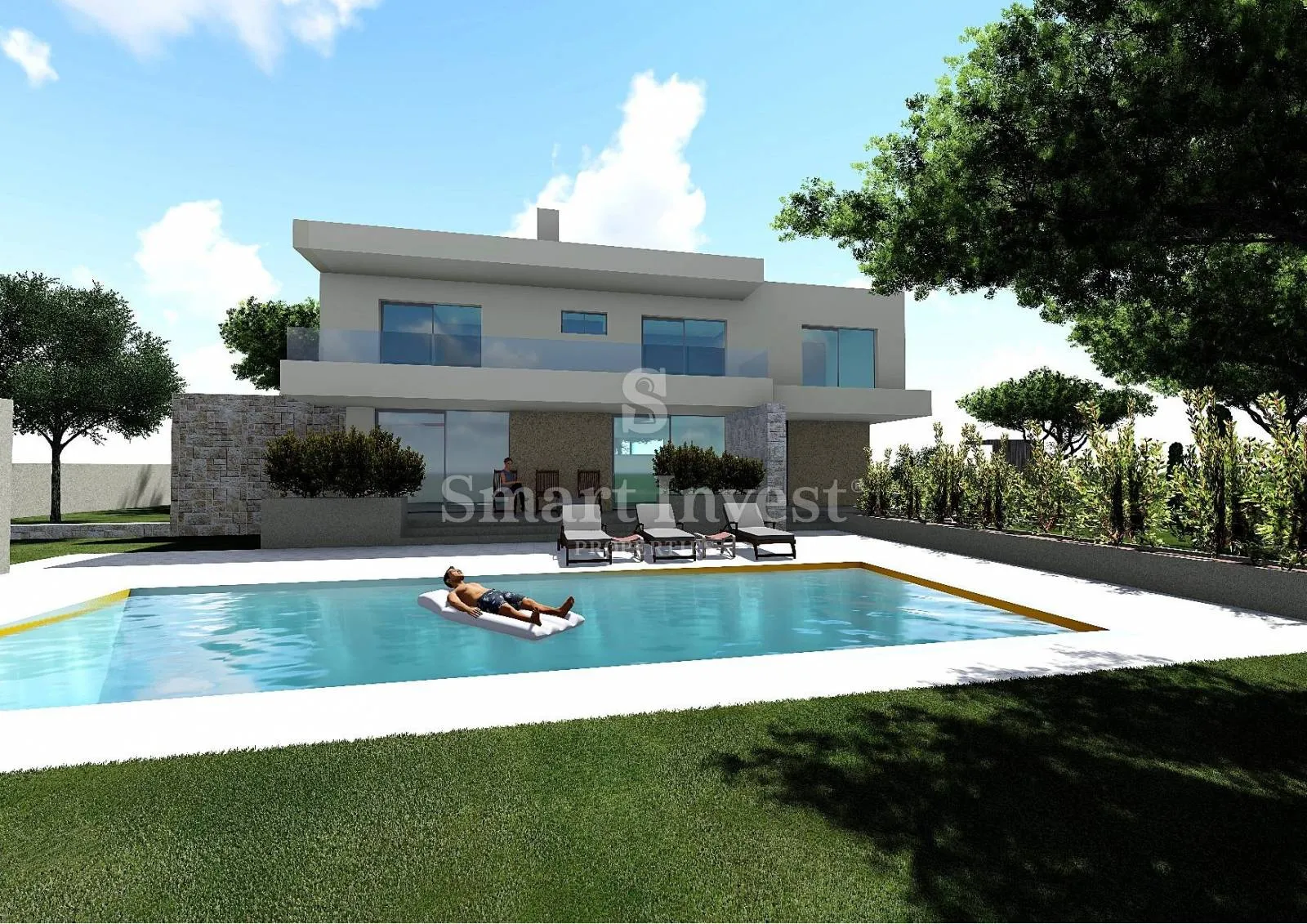 ISTRA – BALE, moderna vila s bazenom - Krmed, Bale
