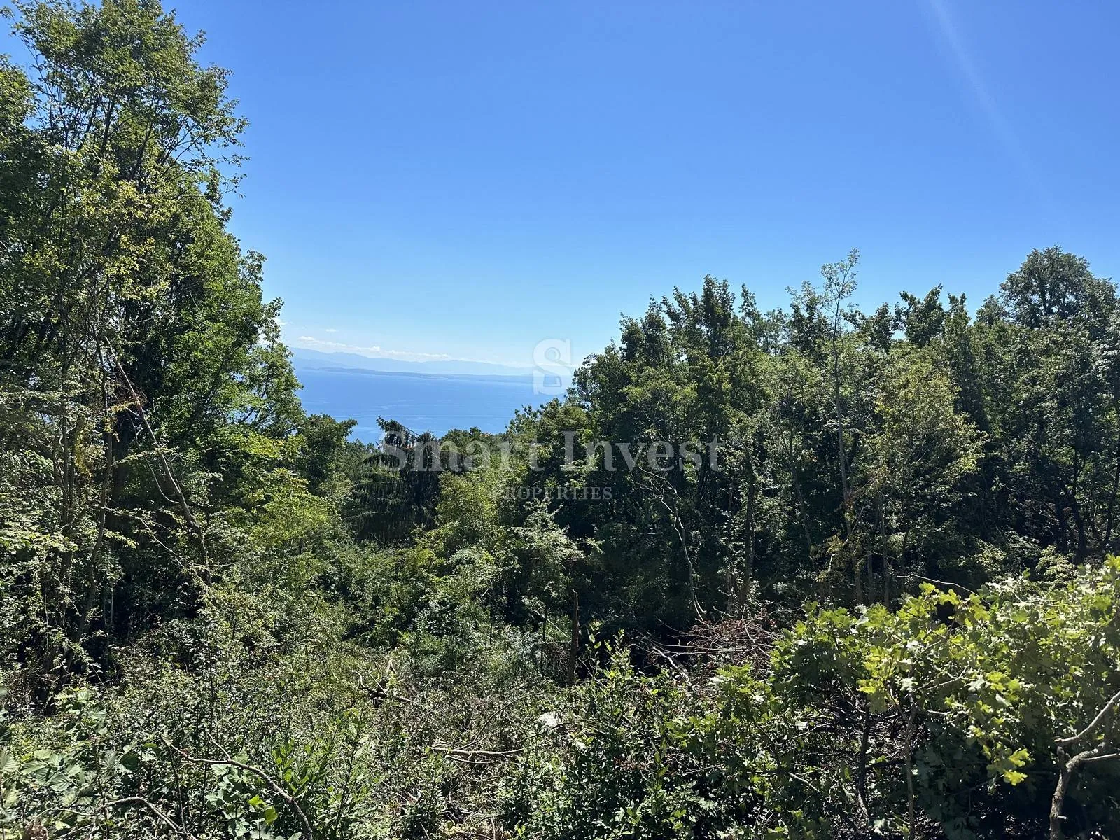 MATULJI - BREGI, zemljište s pogledom na more! - Bregi, Matulji