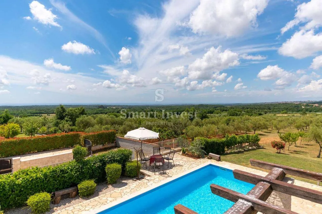 Istra, Poreč - Okolica, Vila S Panoramskim Pogledom Na More