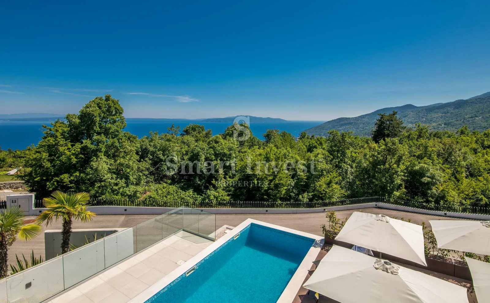 veprinac, moderna villa s bazenom i pogledom na more - slika 5
