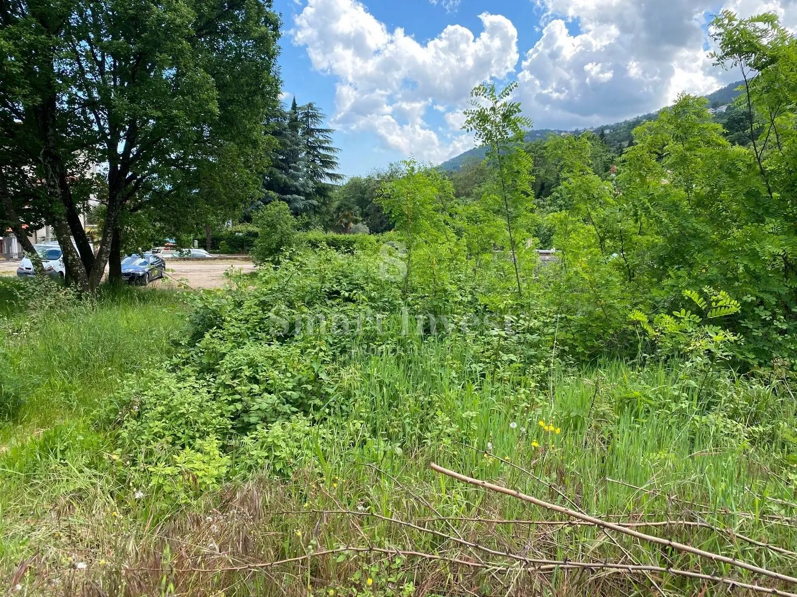 lovran, zemljište od 984 m2 s građevinskom dozvolom, pogled na more - slika 7