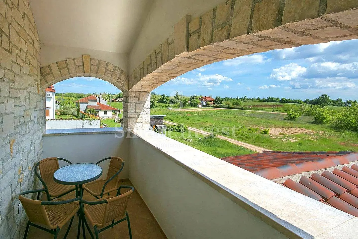 poreč okolica, prekrasna kamena vila s bazenom nedaleko mora - slika 25