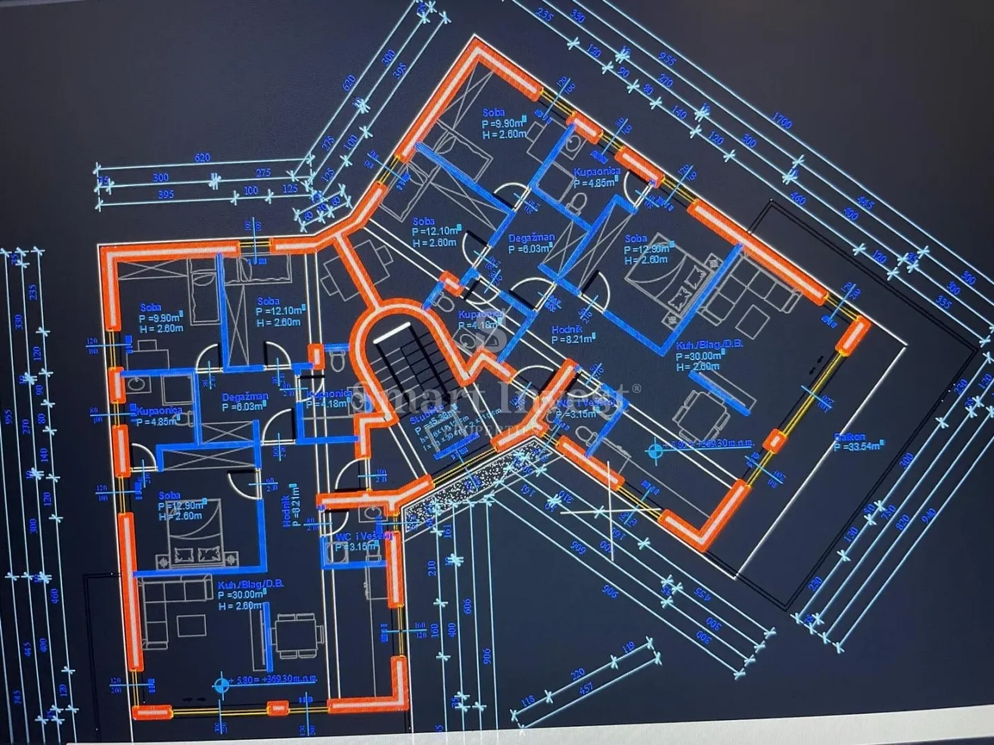 viškovo, prekrasan stan u novogradnji od 92 m2, s okućnicom i dva parkirna mjesta - slika 5