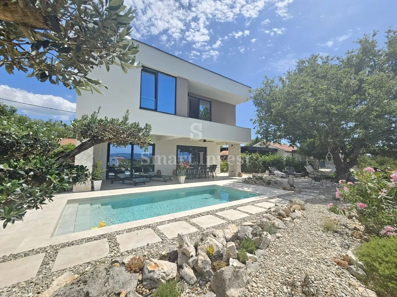 krk - linardići, luksuzna vila s bazenom - slika 23