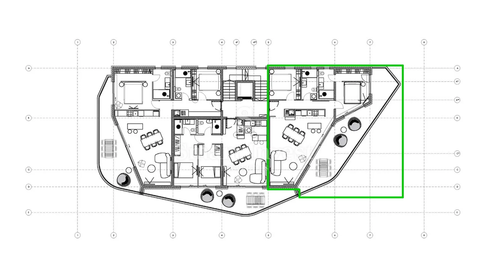 opatija, stan 2s+db u vrhunskoj novogradnji s bazenom (a103) - slika 5
