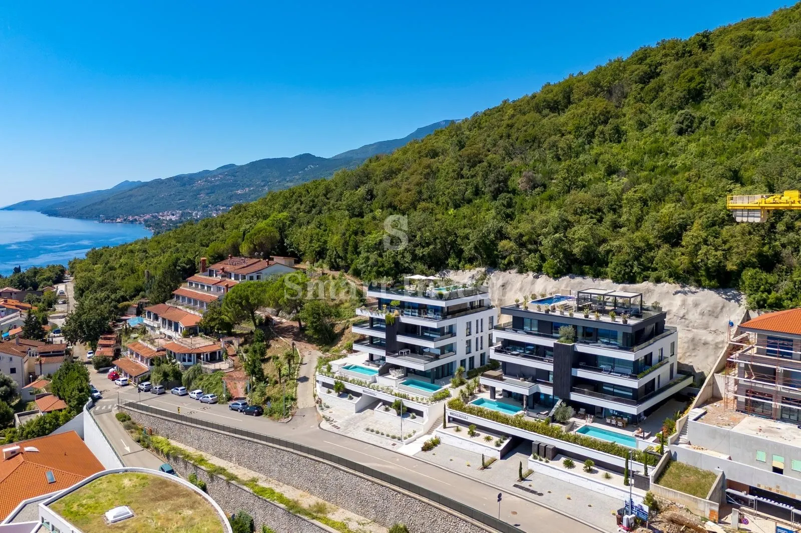 opatija, luksuzan penthouse 3s+db, s krovnim bazenom i pogledom na more (s3) - slika 53