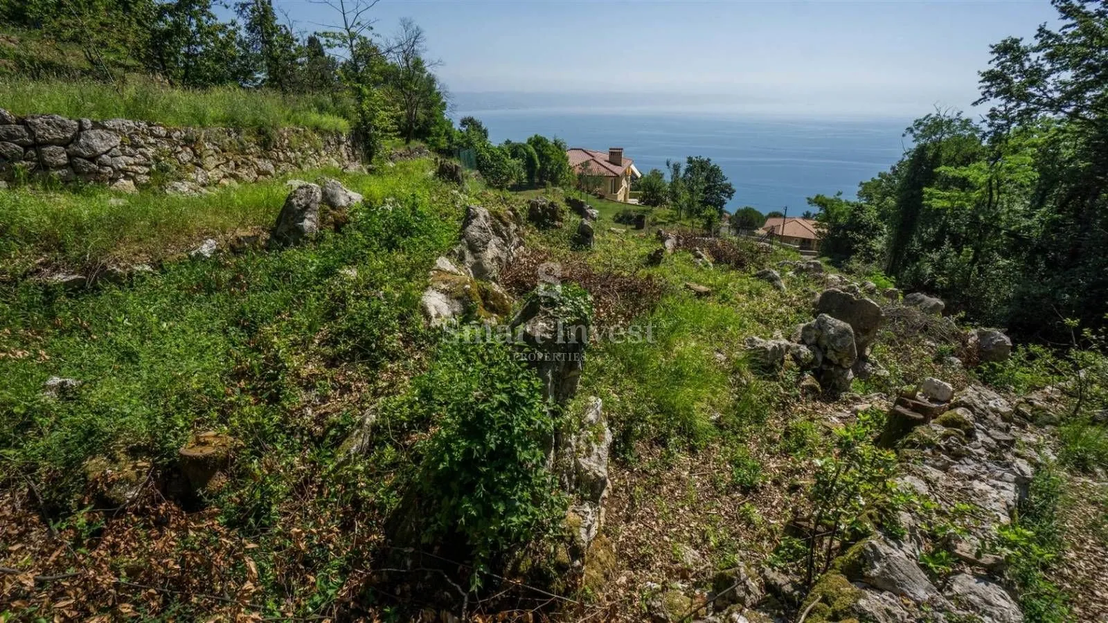 liganj, građevinsko zemljište s prekrasnim pogledom na more! - slika 10