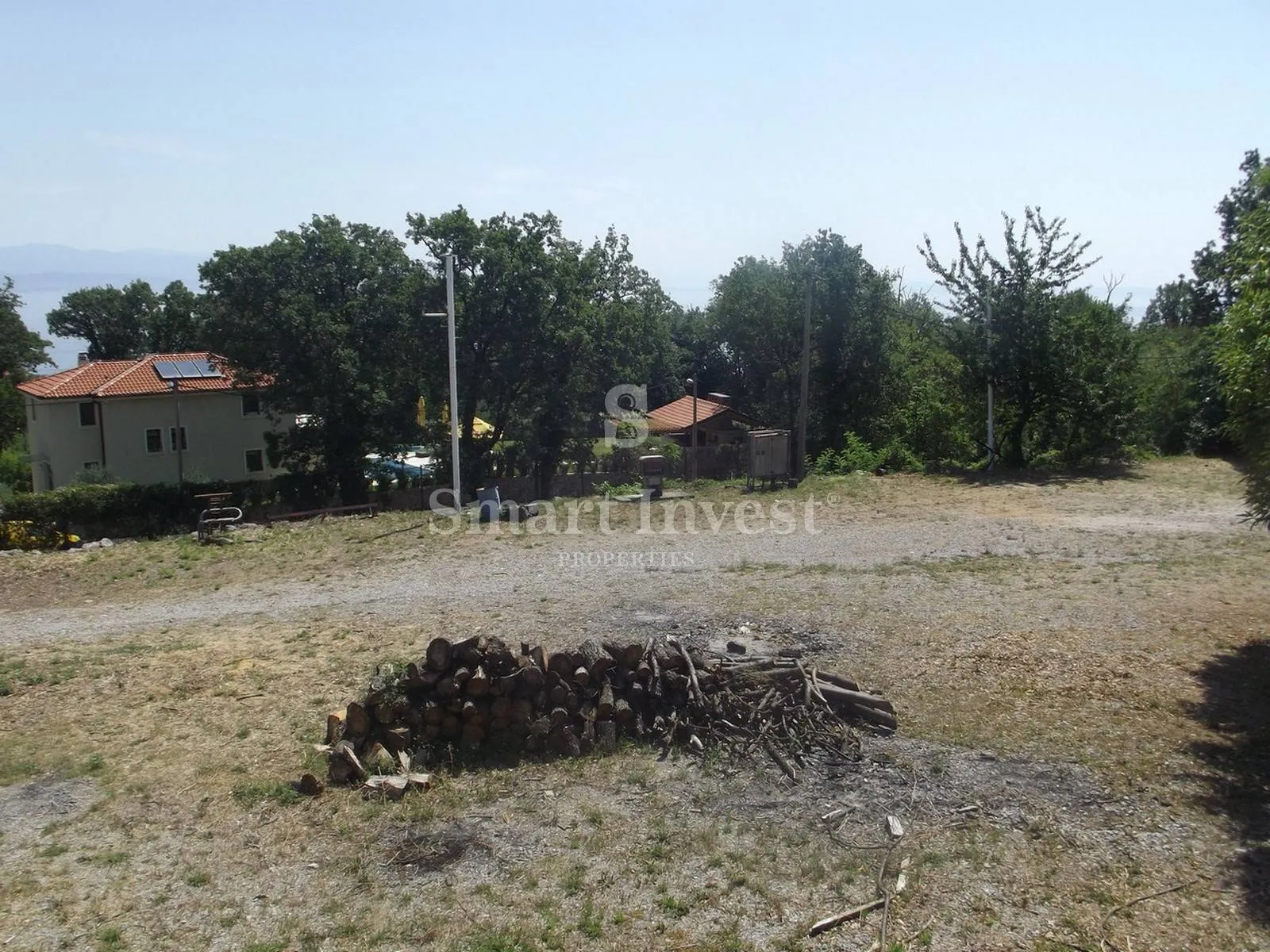 ika - oprić, zemljište od 5000 m2 s građevinskom dozvolom, panoramski pogled na more! - slika 9