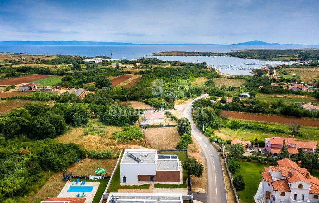 ližnjan, moderna arhitektonska vila s pogledom na more - slika 5