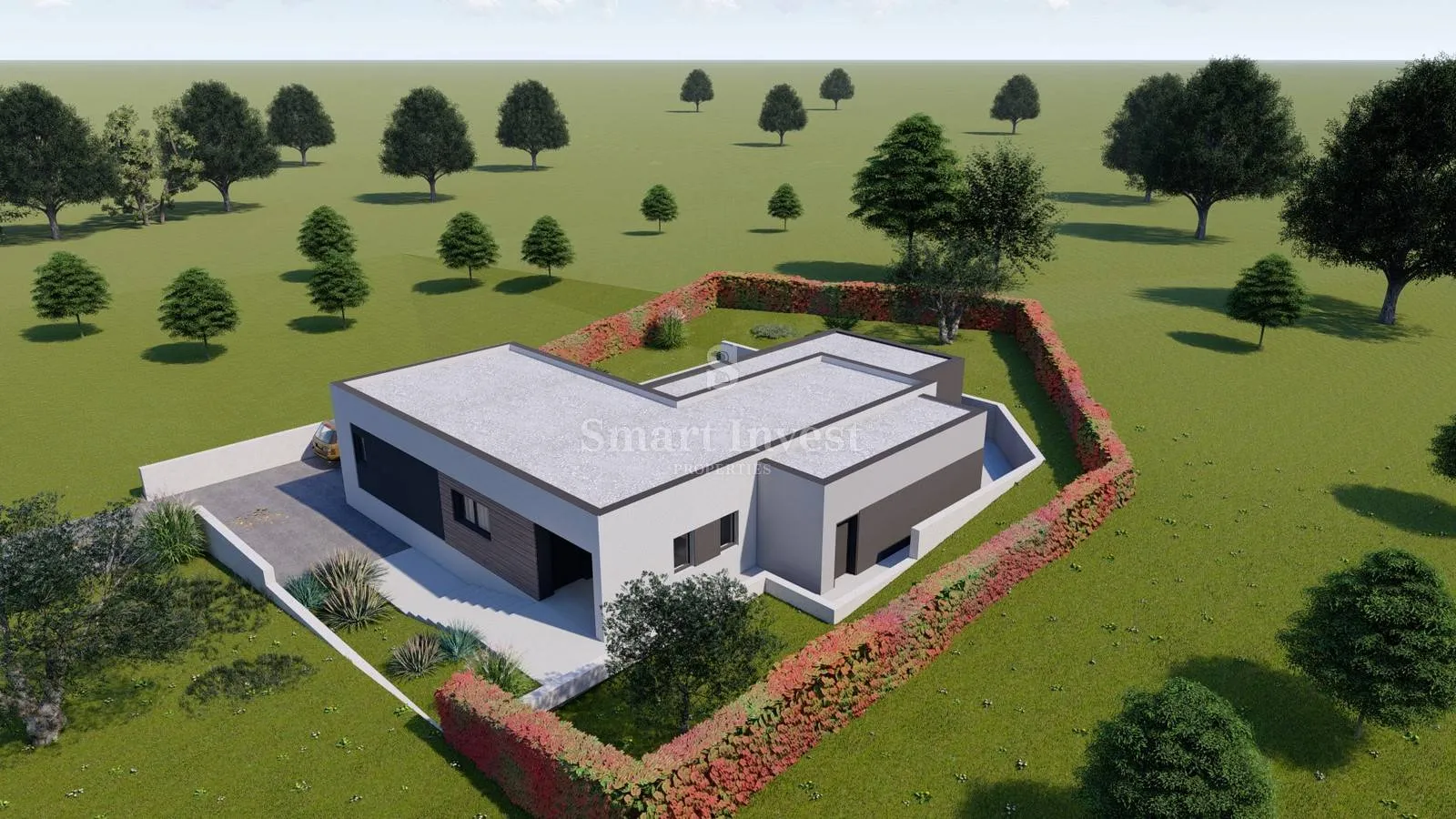 labin - okolica, zemljište sa projektom i građevinskom dozvolom - slika 6