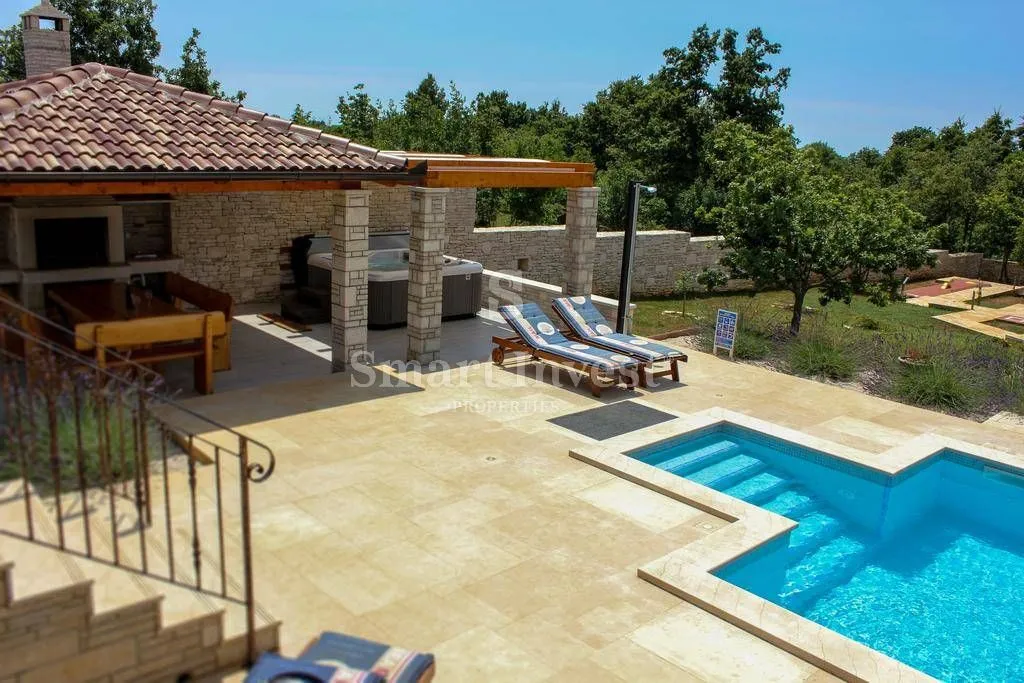 istra, prekrasna kuća s bazenom za 10-12 osoba na 2000 m2 - slika 13